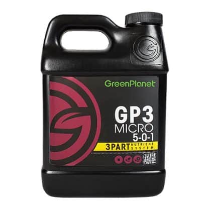 Green Planet Nutrients 3-Part GP3 Micro - 1L
