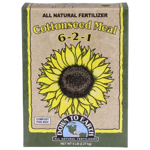 Down To Earth Cottonseed Meal - 5LB