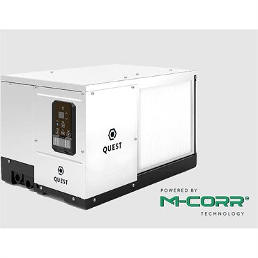 *NEW* Quest 100 High Efficiency Overhead Dehumidifier with M-CoRR™ Technology - 105 Pints/Day - 110-120V - Merv 13 Filtration