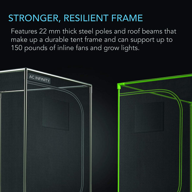 AC Infinity CLOUDLAB 811 Advance Grow Tent 10x10 (120" x 120" x 80")