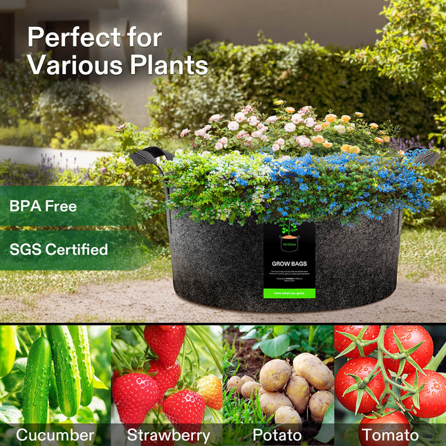 Vivosun large grow bag nonwoven fabric
