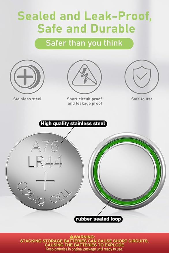 LR44 Watch Battery - Replacement for PH-80S PH Pen