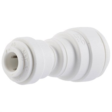 Quick Connect Reducing Union Straight Fitting 1/2" - 3/8"