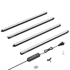 Vivosun T5 Grow Lights for Indoor Plants, 5000K Full Spectrum 60W (4 x 15W), 2FT LED Plant Light Strip with Timer & Dimming Controller for Seed Starting, 4-Pack
