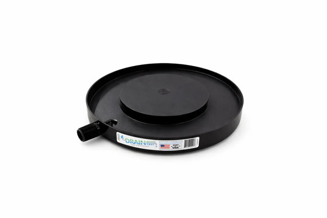 Black Drain Away Tray - 12"