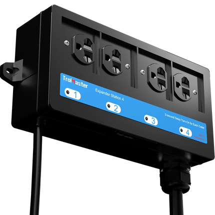 TrolMaster Hydro-X 4RS-1 4Outlet Expander Station w/ Trigger Cable