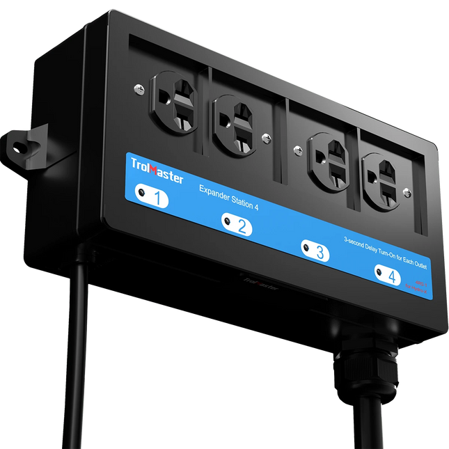 TrolMaster Hydro-X 4RS-1 4Outlet Expander Station w/ Trigger Cable