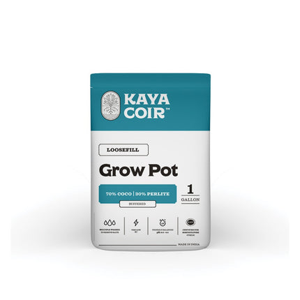 Kaya Coir loose fill grow pots, 70% coco / 30% perlite