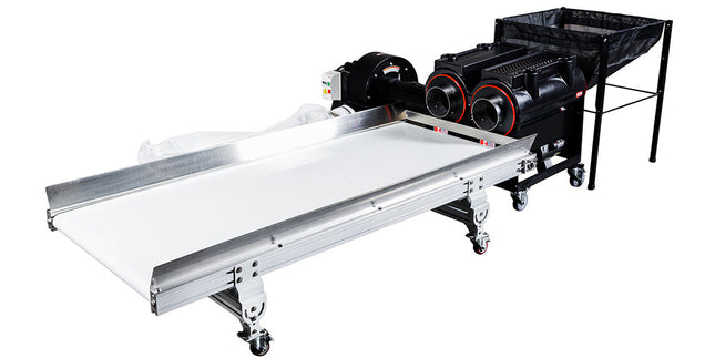 CenturionPro conveyor with Gladiator trimmer