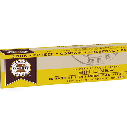 True Liberty® All Purpose Home & Garden Bin Liner - 25pk - 48in x 30in