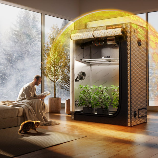 Spider Farmer 4.6' x 2.3' x 6.5' grow tent insulation cover