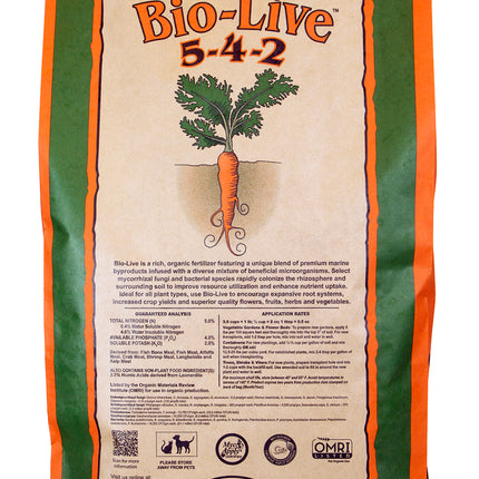 Down To Earth Bio Live - 50 lb