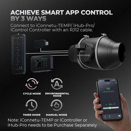 Mars Hydro iFresh 4-inch complete fan kit