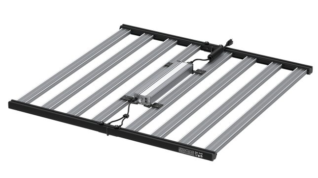 HortiBloom Mega Optic 1000W LED grow light, eight light bars with driver