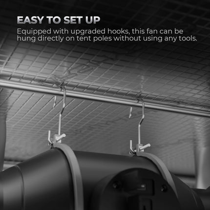 Mars Hydro iFresh 4-inch inline fan and carbon filter kit