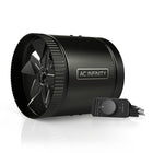 AC Infinity RAXIAL S8, Inline Booster Duct Fan with Speed Controller, 8-Inch