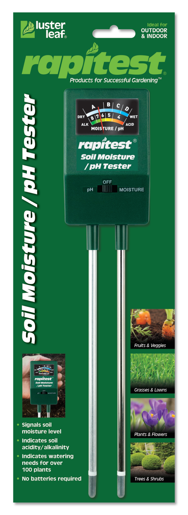 Luster Leaf Soil Moisture/pH Tester