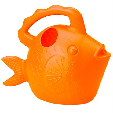 Squirt the Fish Character Watering Can - 0.75gal - Orange - 11in L x 6in W x 9.5in H