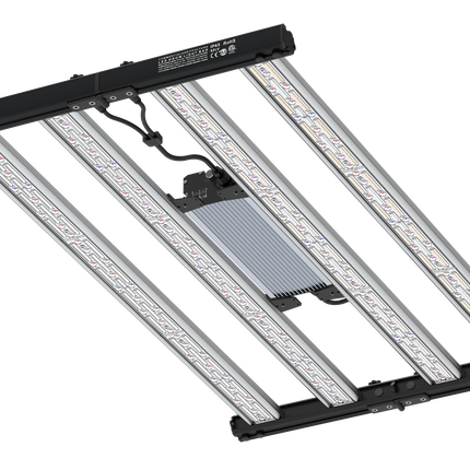 HortiBloom Mega Optic 500W LED grow light, angled view