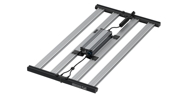 HortiBloom Mega Optic 500W LED grow light, four light bars with driver
