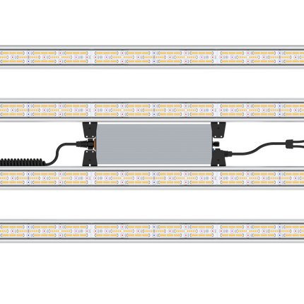HortiBloom Mega Optic 500W LED grow light, underside view