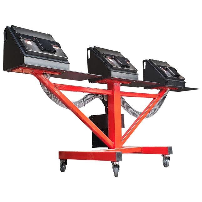 CenturionPro GC3 Gentle Cut triple bucker with stand
