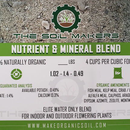 The Soil Makers Nutrient & Mineral Blend - 9LB