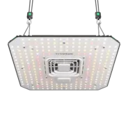 Vivosun AeroLight A100 Tunable Spectrum LED Grow Light 100W, with Integrated Circulation Fan, Compatible with APP, 2 x 2 Ft. Coverage