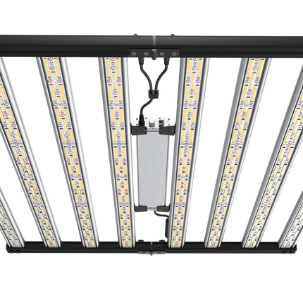 HortiBloom Mega Optic 1000W LED grow light, underside with optic lenses