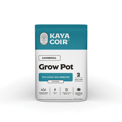 Kaya Coir loose fill grow pots, 70% coco / 30% perlite