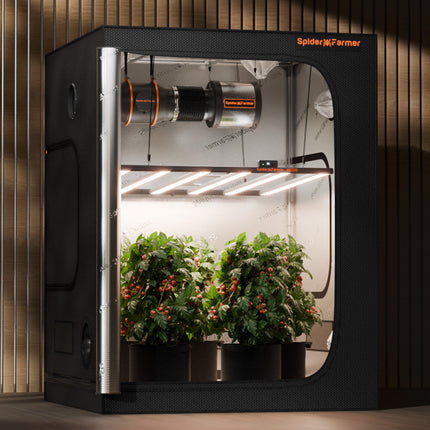 Spider Farmer G8600 in a grow tent