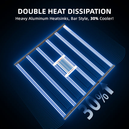 Spider Farmer G8600 heat dissipation