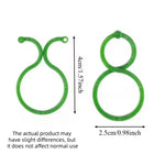 Plant Support Clip - Green Figure 8