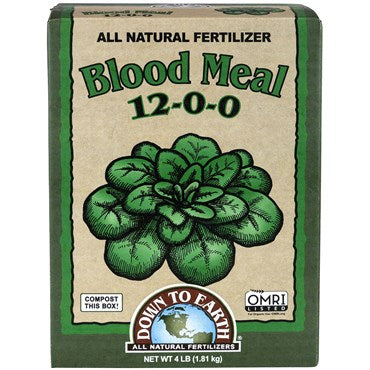 Down To Earth Blood Meal - 4LB