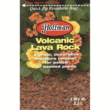 Hoffman Volcanic Lava Rock - 2qt - Red