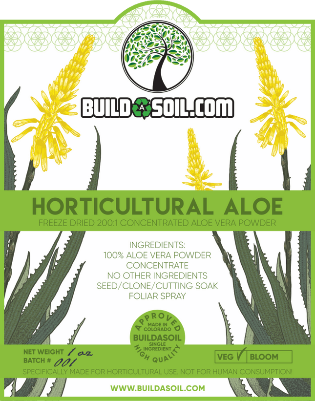 Build A Soil Horticultural Aloe 4 OZ