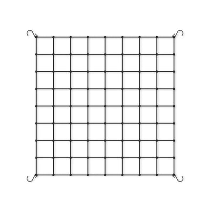GROW TENT TRELLIS NETTING - FLEXIBLE ELASTIC CORDS - 4X4’