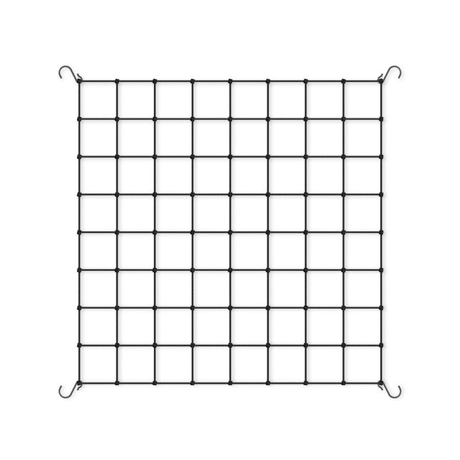 GROW TENT TRELLIS NETTING - FLEXIBLE ELASTIC CORDS - 4X4’