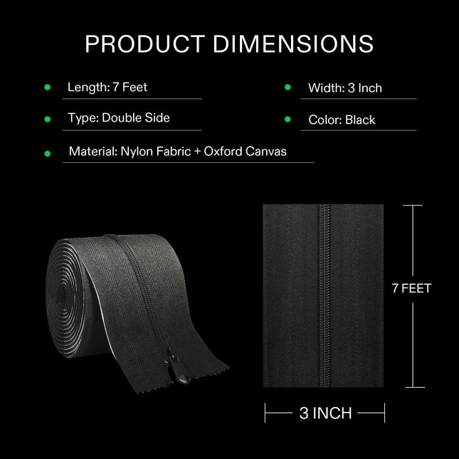Vivosun zipper peel and stick backing