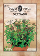 Page's Organic Seeds - Oregano