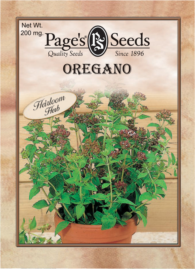 Page's Organic Seeds - Oregano