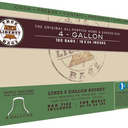 True Liberty Goose Bags  4 Gallon - 100 Pack