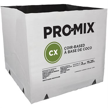 PRO-MIX® CX Growing Medium - 0.66gal (Compressed) - Expands to 3gal - 100% Coco Coir (FULL PALLET / 800ct)