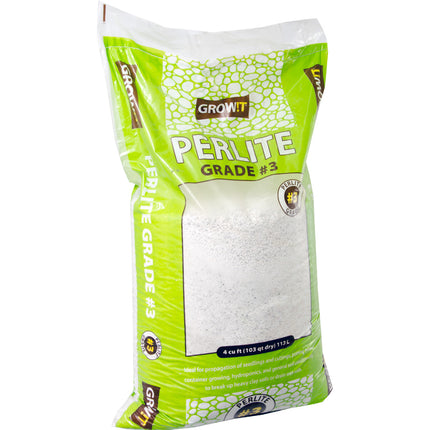 GROW!T Perlite Grade #3, Coarse, 4 cu ft