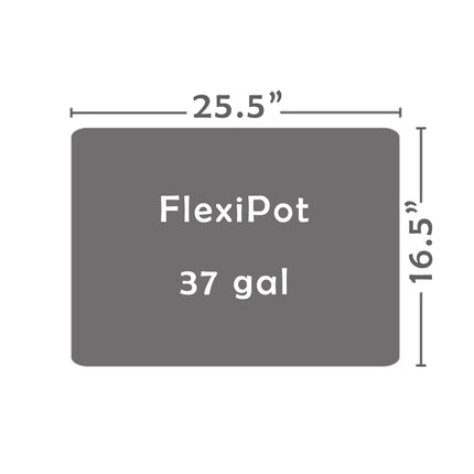 AutoPot FlexiPot 37 gallon measurements