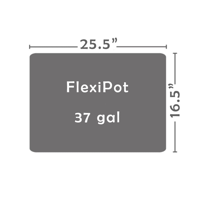 AutoPot FlexiPot 37 gallon measurements