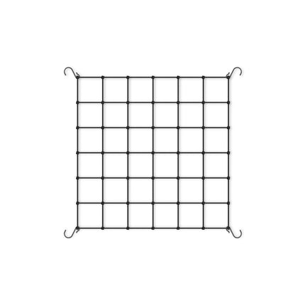 GROW TENT TRELLIS NETTING - FLEXIBLE ELASTIC CORDS - 3X3'