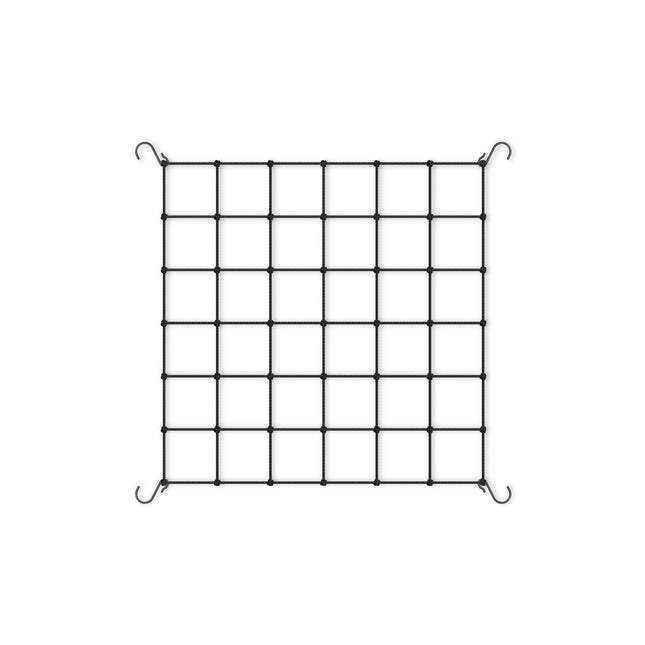 GROW TENT TRELLIS NETTING - FLEXIBLE ELASTIC CORDS - 3X3'
