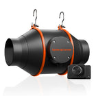 Spider Farmer 4-inch inline fan with speed controller