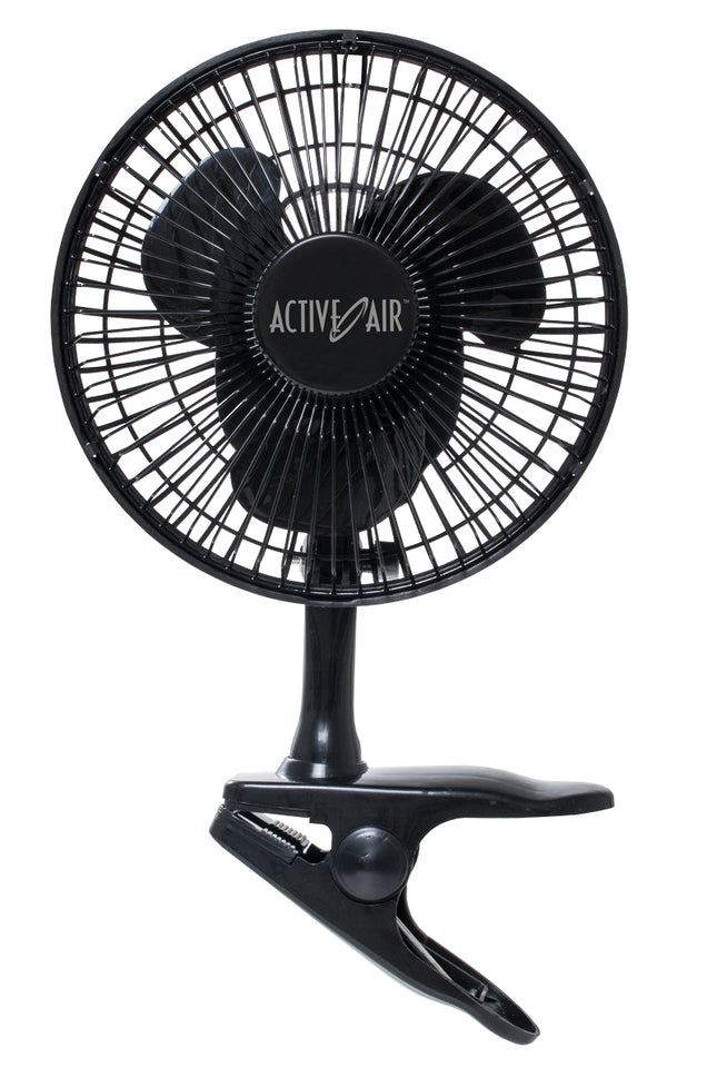 Active Air 6" Clip Fan, 5W (Black)